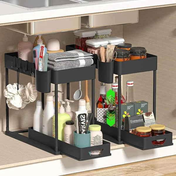 Sliding Drawer Sink Organizer